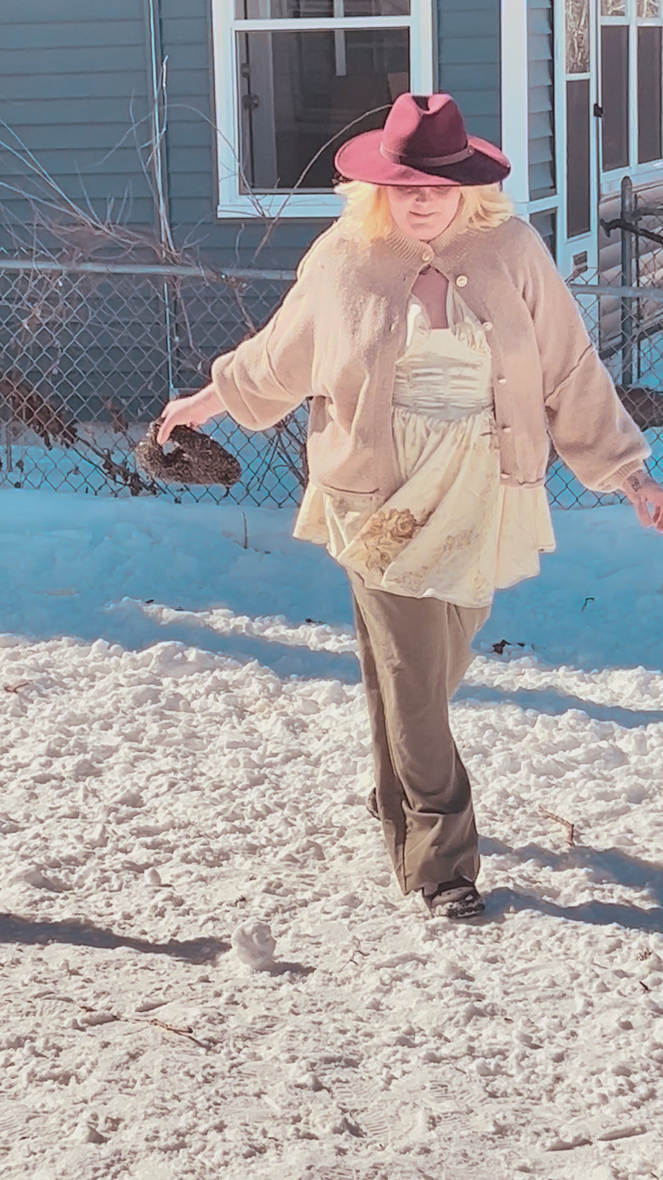 Black Sparkle Donut Bag