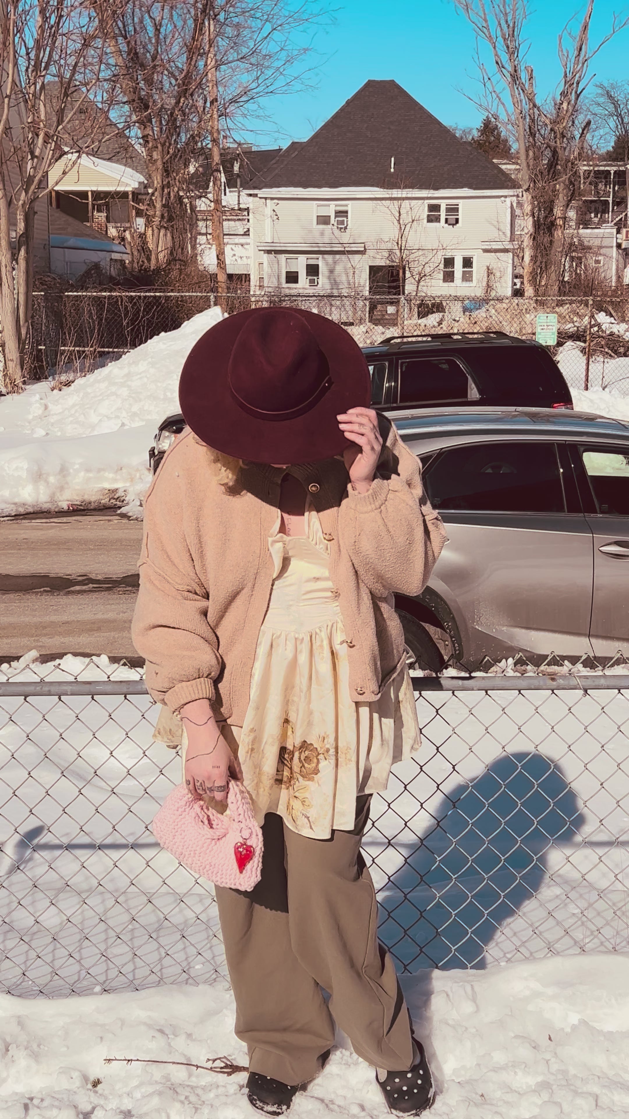 Ballet Pink Donut Bag